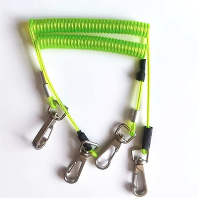 Roestvrij staal gegoten kabel gereedschap touw 2M uitbreidend warm groen kleur