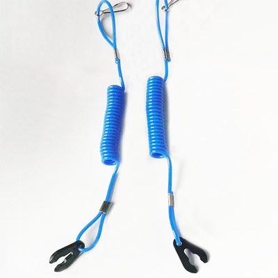 Universaal plastic blauw veiligheid spring Lanyard Jet Ski Accessoire